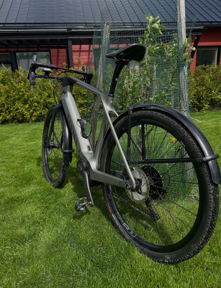 Used Canyon Grail:ON CF 7 2021 2021 Road & Gravel, Light Gray — image 4 of 10