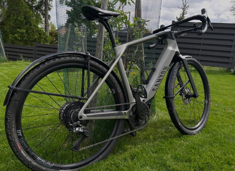 Used Canyon Grail:ON CF 7 2021 2021 Road & Gravel, Light Gray — image 3 of 10