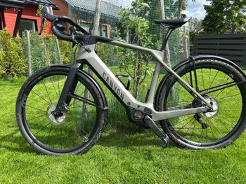 Used Canyon Grail:ON CF 7 2021 2021 Road & Gravel, Light Gray — image 7 of 10
