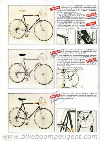 Used Peugeot PSV10L 1985 Road & Gravel, Red — image 19 of 19