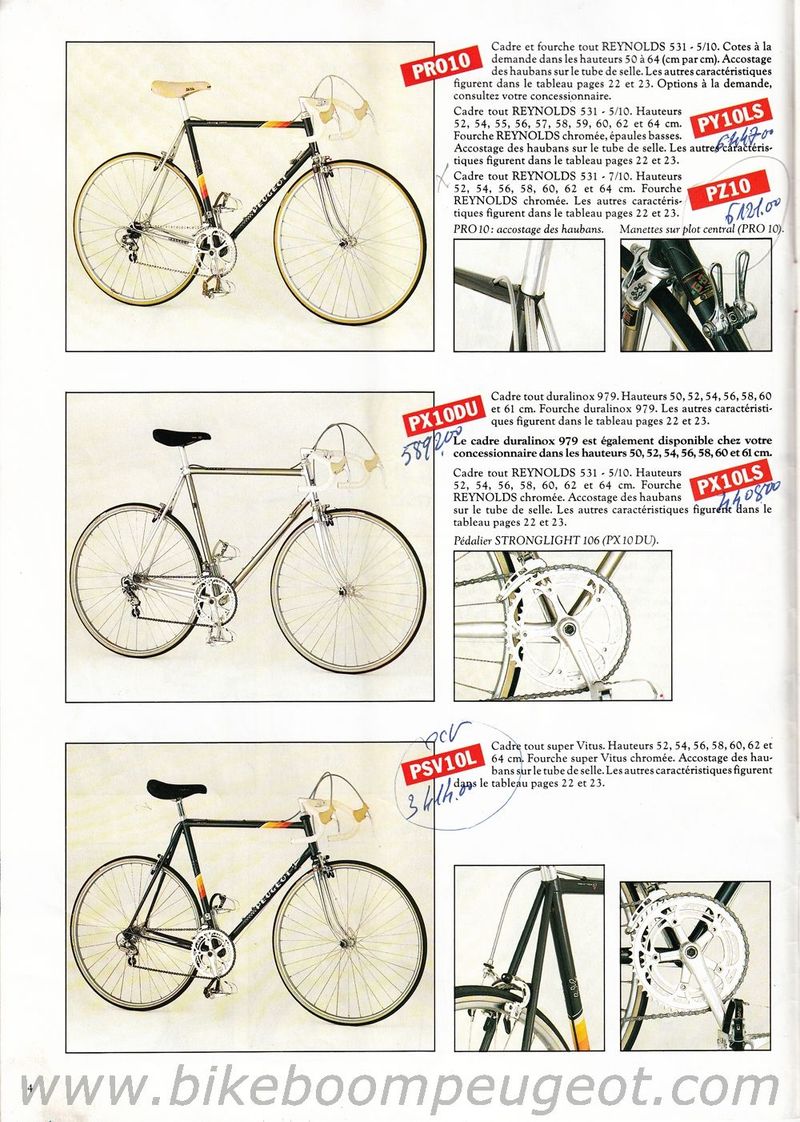 Used Peugeot PSV10L 1985 Road & Gravel, Red — image 19 of 19