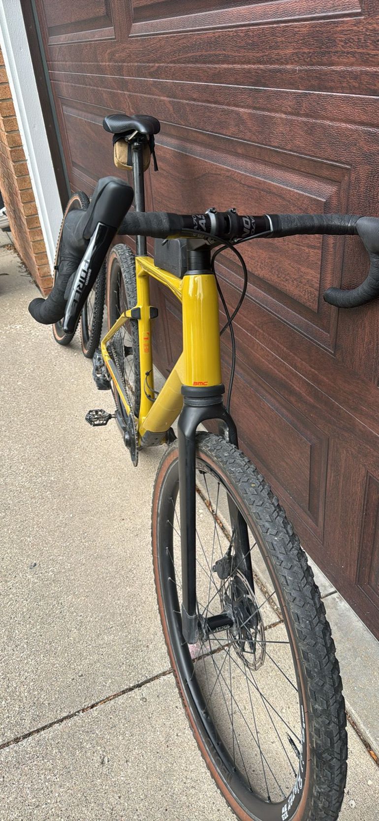 Used BMC URS LT ONE 2022 2022 Road & Gravel, Orange — image 2 of 5