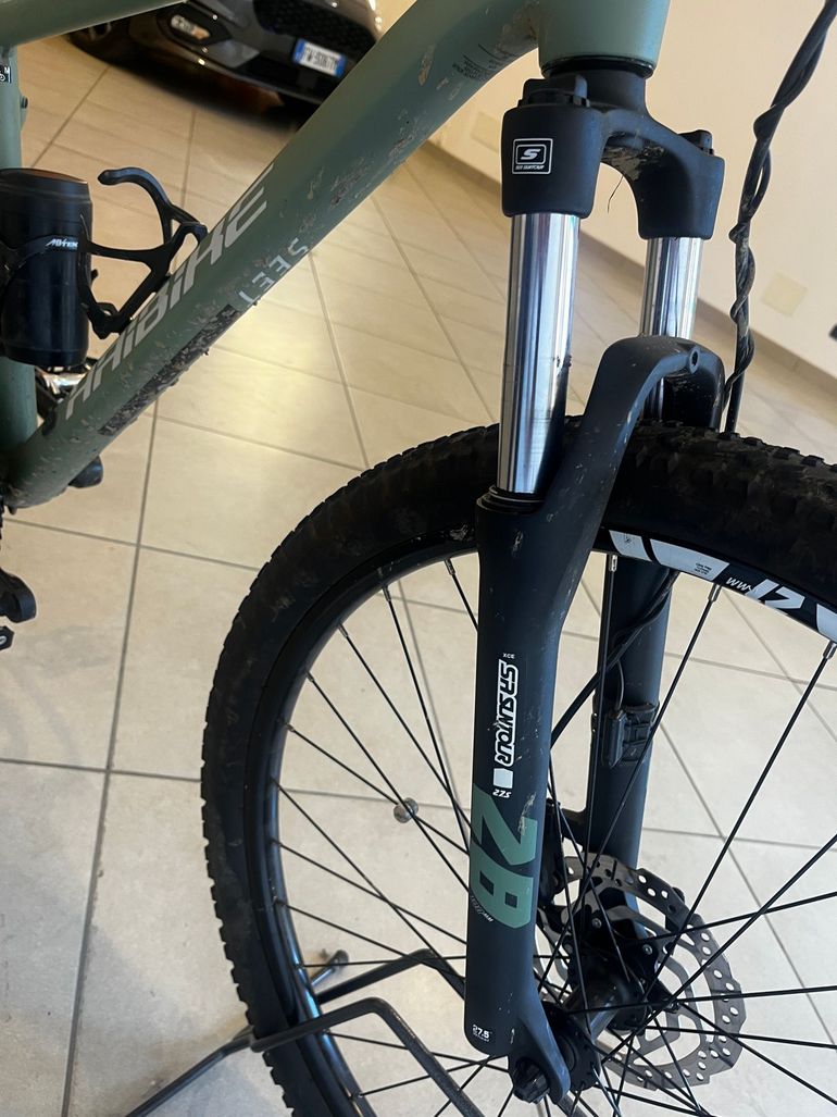 Used Haibike SEET 6 2021 2021 Mountainbike, Grün, 27.5 — image 5 of 13