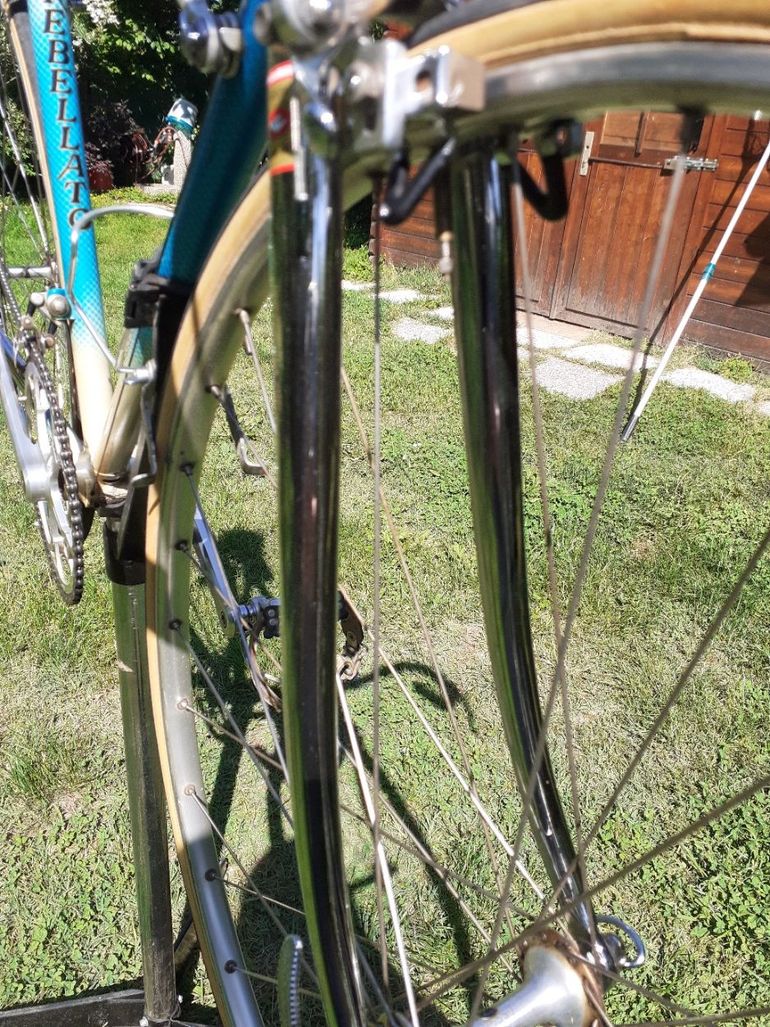 Used Rebellato Bicicletta Da Corsa Vintage (1985 Circa), Telaio Artigianale Rebellato In Tubi Acciaio Columbus SLX 1985 Road & Gravel, Blu — image 21 of 26