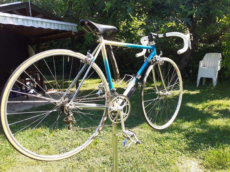 Used Rebellato Bicicletta Da Corsa Vintage (1985 Circa), Telaio Artigianale Rebellato In Tubi Acciaio Columbus SLX 1985 Road & Gravel