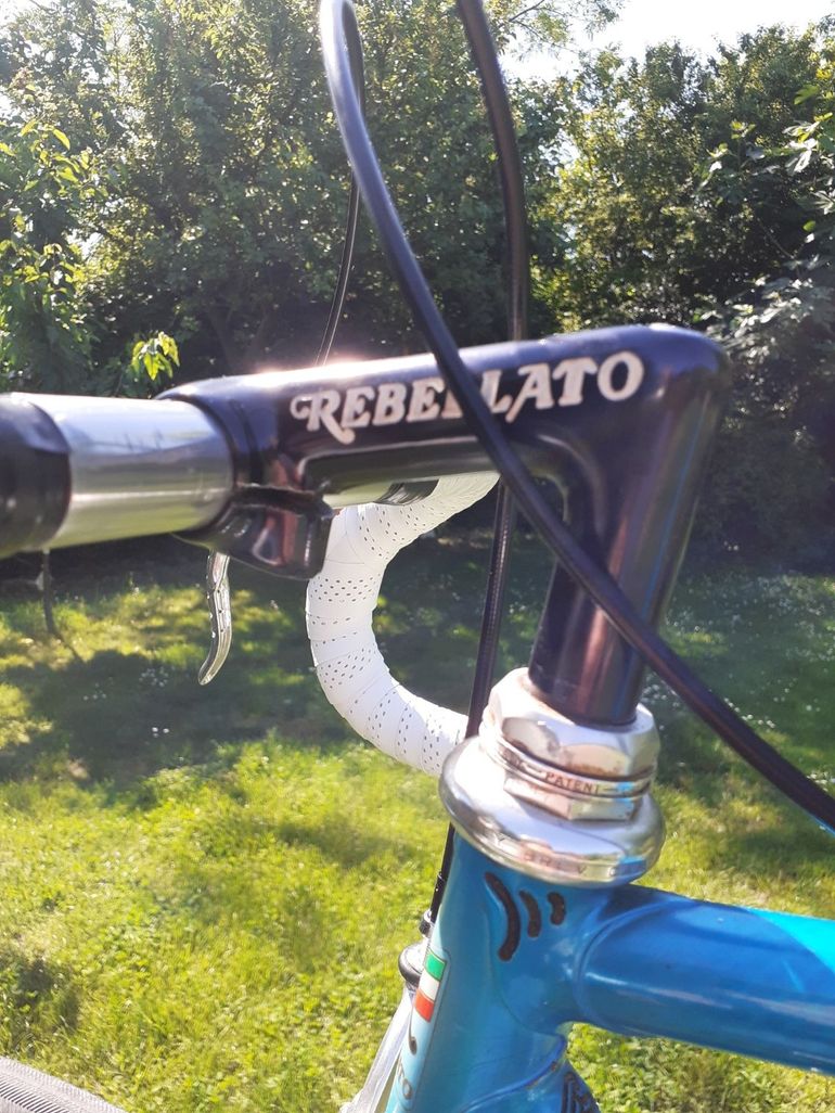 Used Rebellato Bicicletta Da Corsa Vintage (1985 Circa), Telaio Artigianale Rebellato In Tubi Acciaio Columbus SLX 1985 Road & Gravel, Blu — image 19 of 26