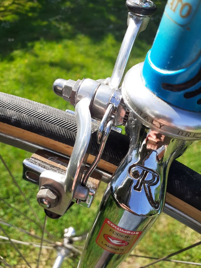 Used Rebellato Bicicletta Da Corsa Vintage (1985 Circa), Telaio Artigianale Rebellato In Tubi Acciaio Columbus SLX 1985 Road & Gravel, Blu — image 20 of 26