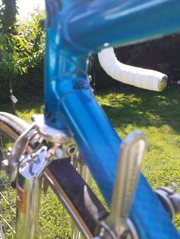 Used Rebellato Bicicletta Da Corsa Vintage (1985 Circa), Telaio Artigianale Rebellato In Tubi Acciaio Columbus SLX 1985 Road & Gravel, Blu — image 24 of 26