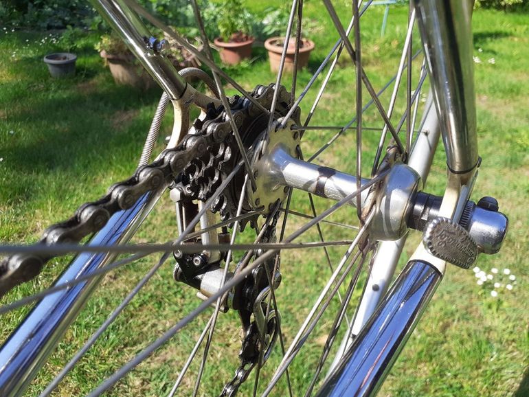 Used Rebellato Bicicletta Da Corsa Vintage (1985 Circa), Telaio Artigianale Rebellato In Tubi Acciaio Columbus SLX 1985 Road & Gravel, Blu — image 14 of 26