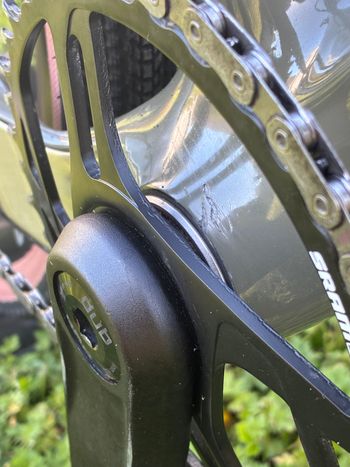 Used Canyon Grizl CF SL 6 AXS 2024 2024 Road & Gravel, Green — image 4 of 5