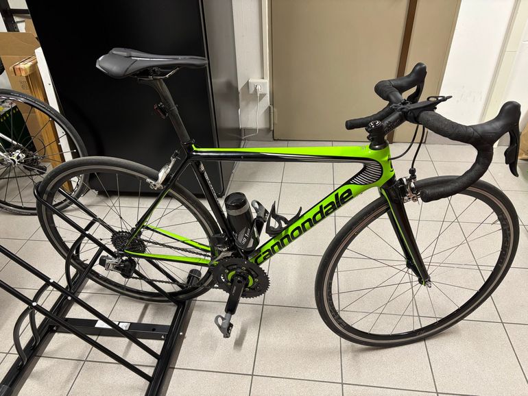 Used Cannondale Supersix SRAM Red eTap AXS 2018 Road & Gravel, Green — image 2 of 8