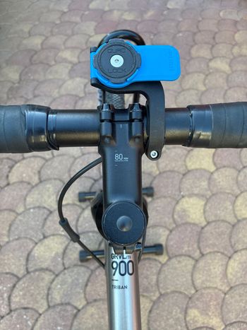 Used TRIBAN Men's Gravel Bike GRVL 900 - Shimano GRX Titanium Frame 2020 2020 Road & Gravel, Hellgrau — image 11 of 14