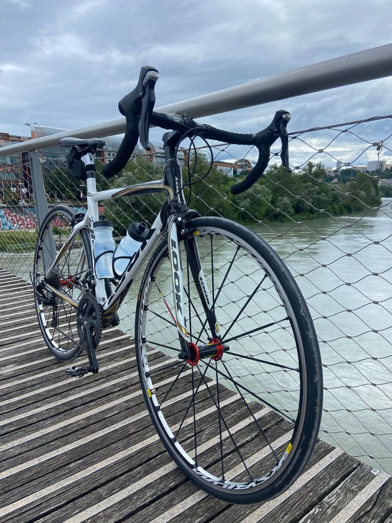 Used Look 586 Shimano 105 2013 Road & Gravel, White — image 4 of 6
