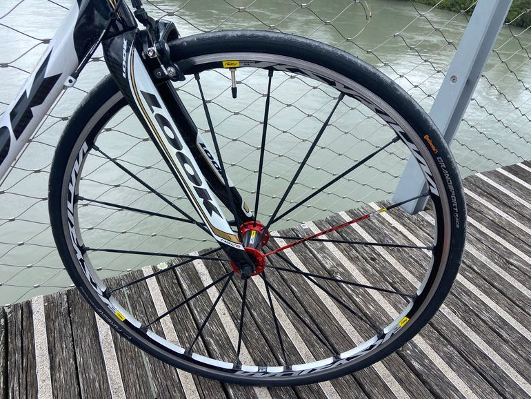 Used Look 586 Shimano 105 2013 Road & Gravel, White — image 5 of 6