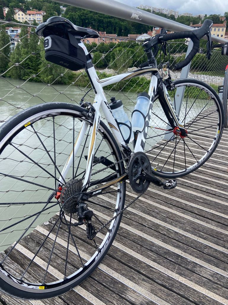Used Look 586 Shimano 105 2013 Road & Gravel, White — image 3 of 6