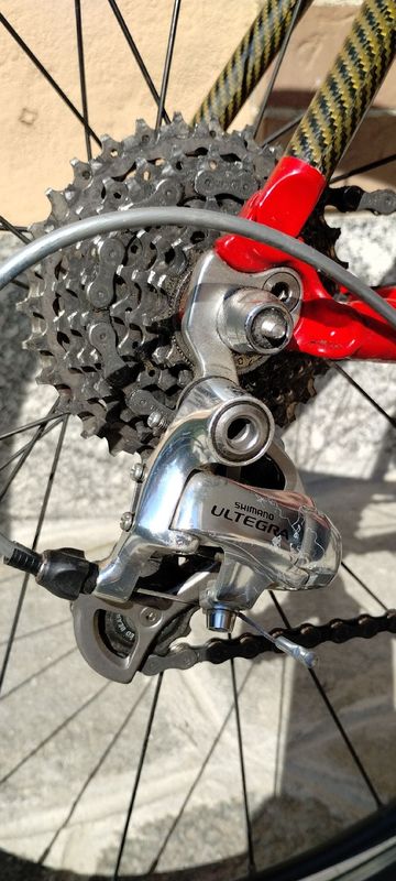Used Bianchi Nirone Shimano Ultegra 2008 Road & Gravel, Red — image 3 of 14