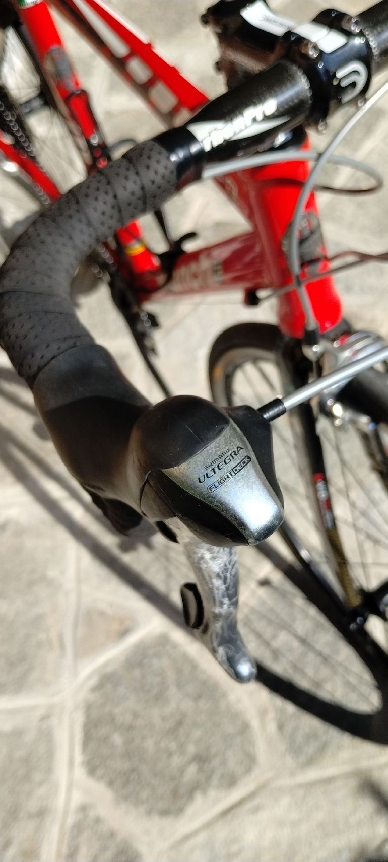 Used Bianchi Nirone Shimano Ultegra 2008 Road & Gravel, Red — image 8 of 14
