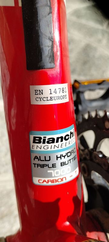 Used Bianchi Nirone Shimano Ultegra 2008 Road & Gravel, Red — image 5 of 14