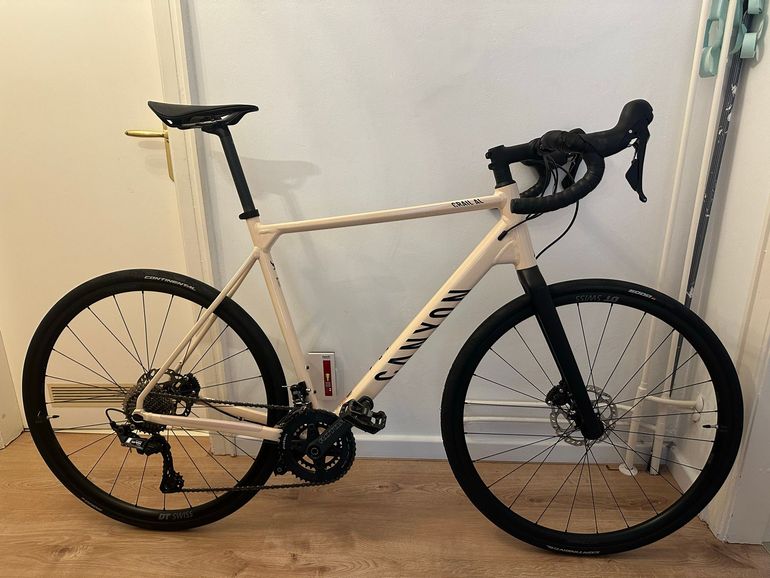 Used Canyon Grail 7 2022 2022 Road & Gravel, White — image 1 of 9