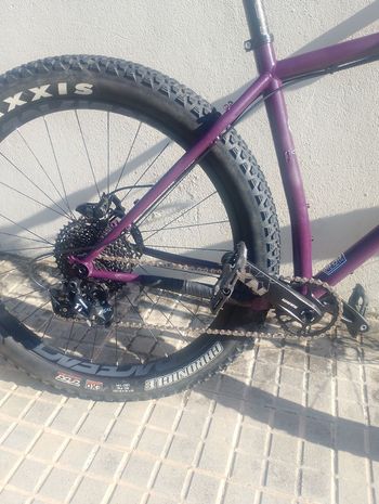 Used Surly Karate Monkey Organic Eggplant - Rigid Fork 2024 2024 Mountainbike, Purple — image 3 of 9