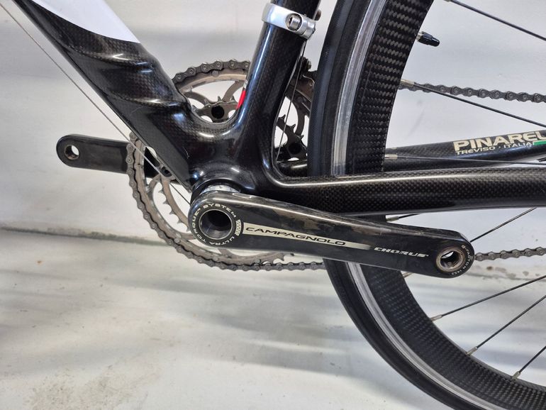 Used Pinarello Paris Campagnolo Chorus 2010 Road & Gravel, Bianco — image 8 of 16