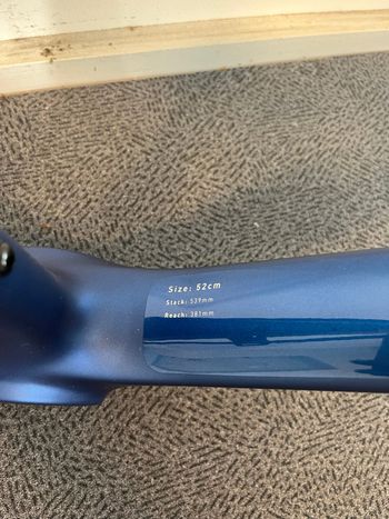 Used Enve Melee 2024 Frameset 2024 Road & Gravel, Blue — image 3 of 4