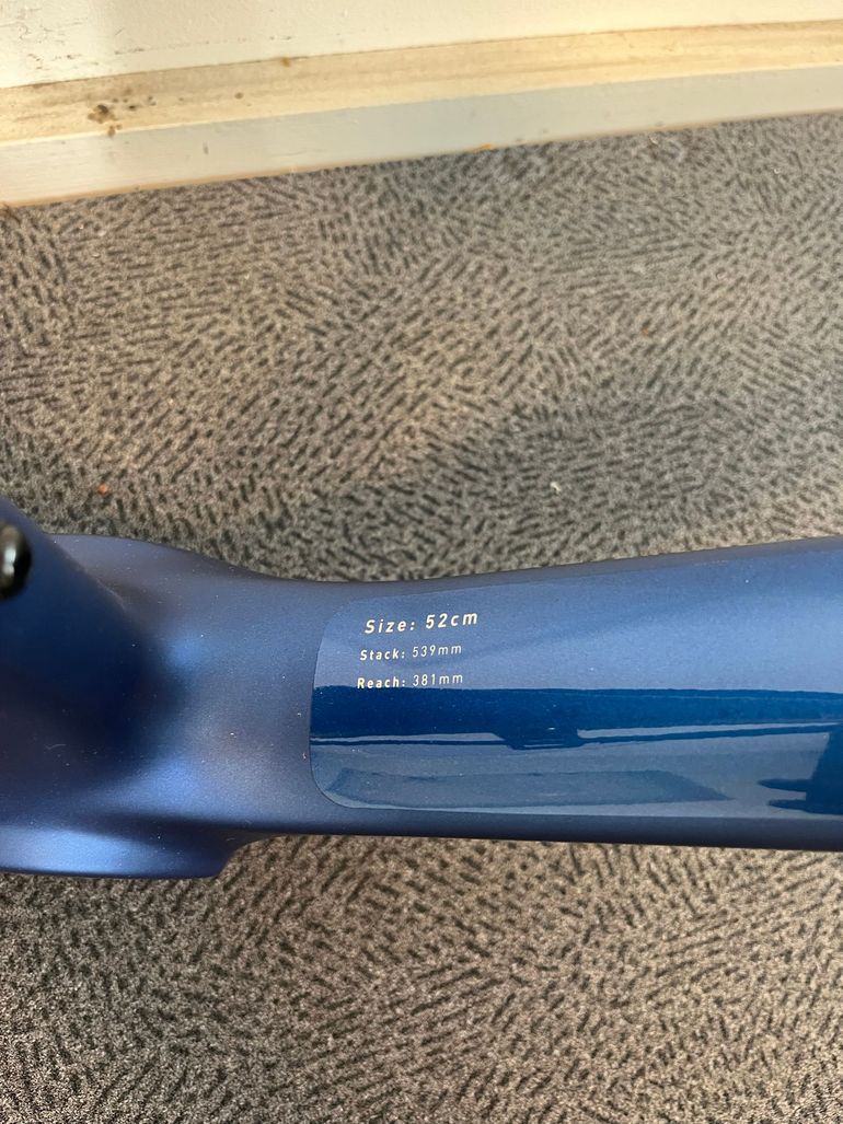 Used Enve Melee 2024 Frameset 2024 Road & Gravel, Blue — image 3 of 4