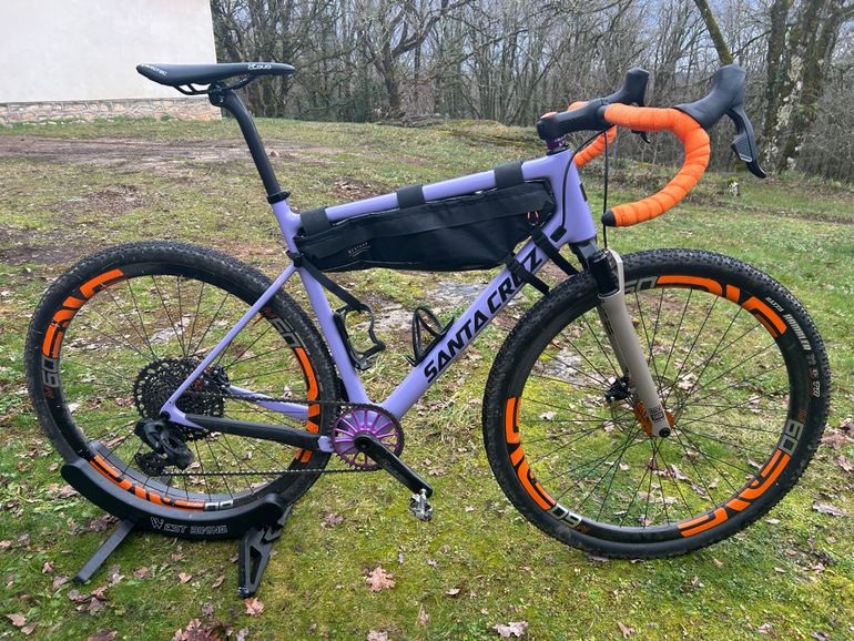 Used Santa Cruz STIGMATA Rival 1x AXS / Carbon CC 2023 2023 Road & Gravel, Violett — image 6 of 6