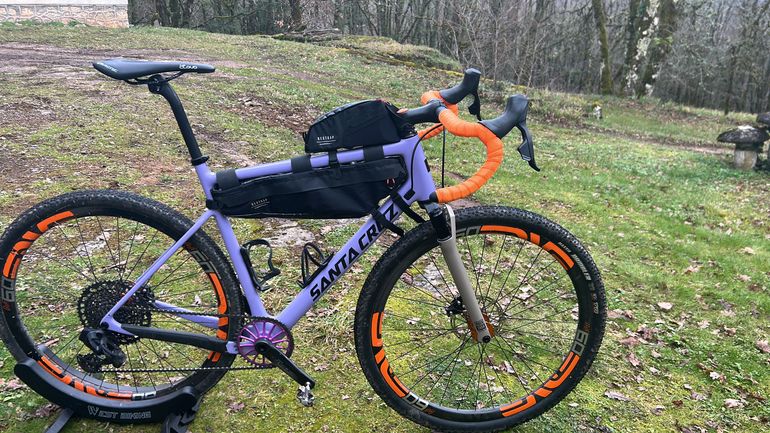 Used Santa Cruz STIGMATA Rival 1x AXS / Carbon CC 2023 2023 Road & Gravel, Violett — image 1 of 6