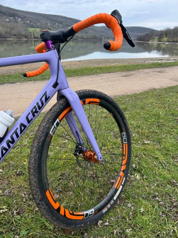 Used Santa Cruz STIGMATA Rival 1x AXS / Carbon CC 2023 2023 Road & Gravel, Violett — image 2 of 6
