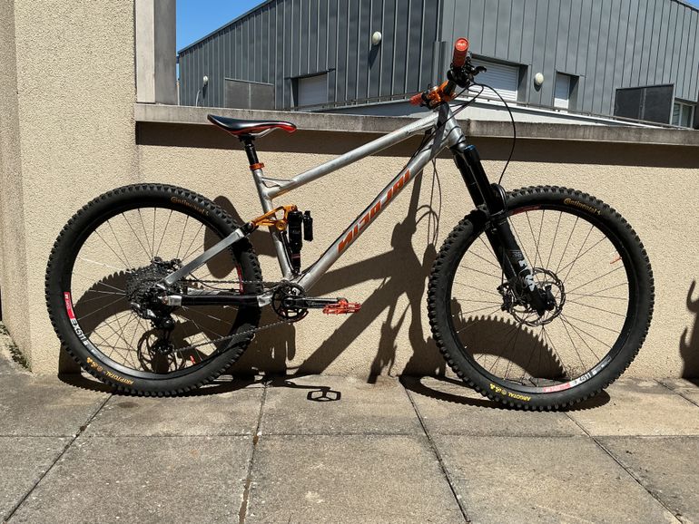 Used Nicolai Nicolai S14 ST 2021 Mountainbike, Light Gray — image 1 of 6