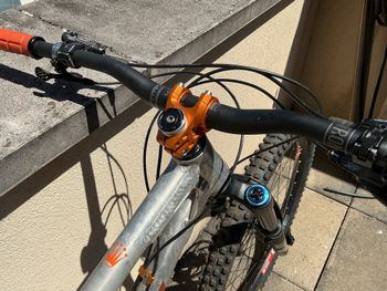 Used Nicolai Nicolai S14 ST 2021 Mountainbike, Light Gray — image 6 of 6