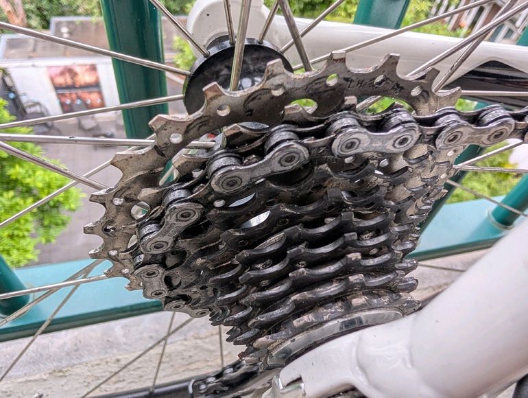 Used Red Bull (Rose) Red Bull (Rose) Custom Shimano Ultegra 2010 Road & Gravel, White — image 9 of 10