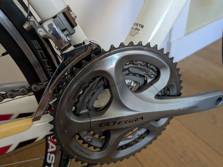 Used Red Bull (Rose) Red Bull (Rose) Custom Shimano Ultegra 2010 Road & Gravel, Blanco — image 3 of 7