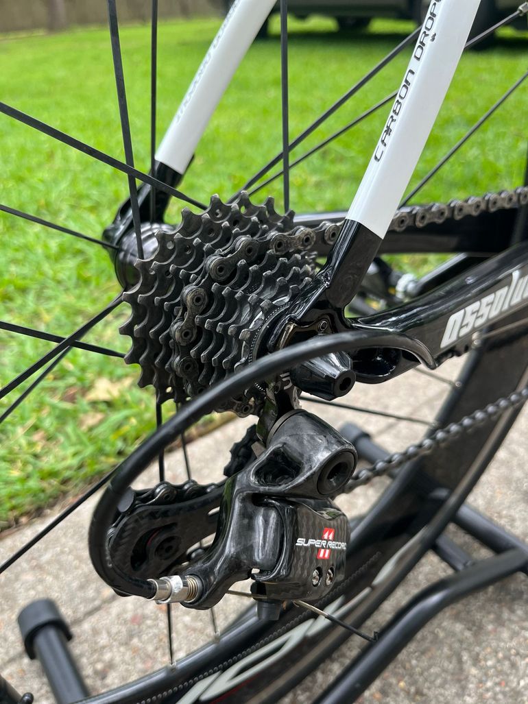 Used Dedacciai Dedacciai Custom Campagnolo Super Record 2012 Road & Gravel, White — image 9 of 15