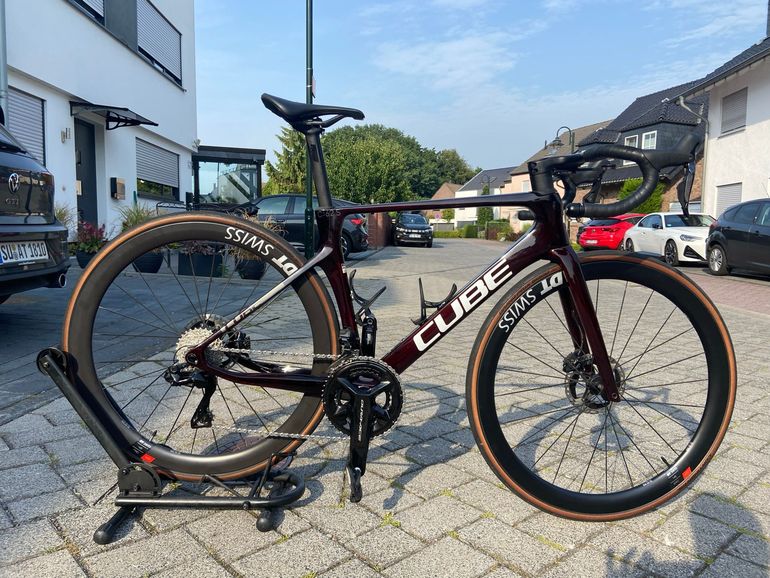 Used CUBE AGREE C:62, SLT 2023 2023 Road & Gravel, Rojo — image 1 of 15