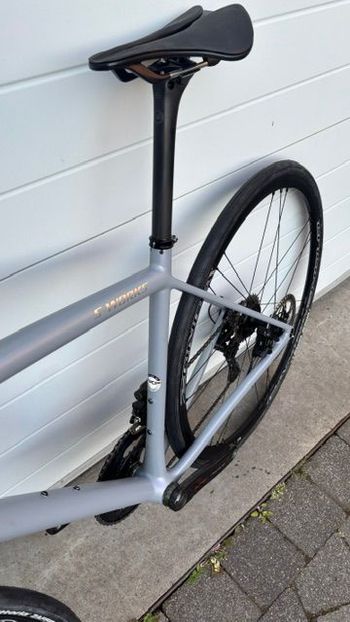 Used Specialized Aethos S-Works 2022 Road & Gravel, Hellgrau — image 4 of 8