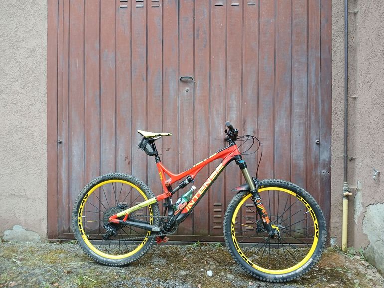 Used Intense Tracer SRAM X01 2021 Mountainbike, Orange — image 3 of 9