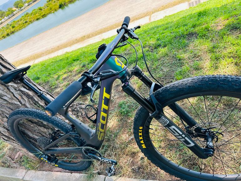 Used Scott Spark RC World Cup 2022 2022 Mountainbike, Blue, 29 — image 3 of 7