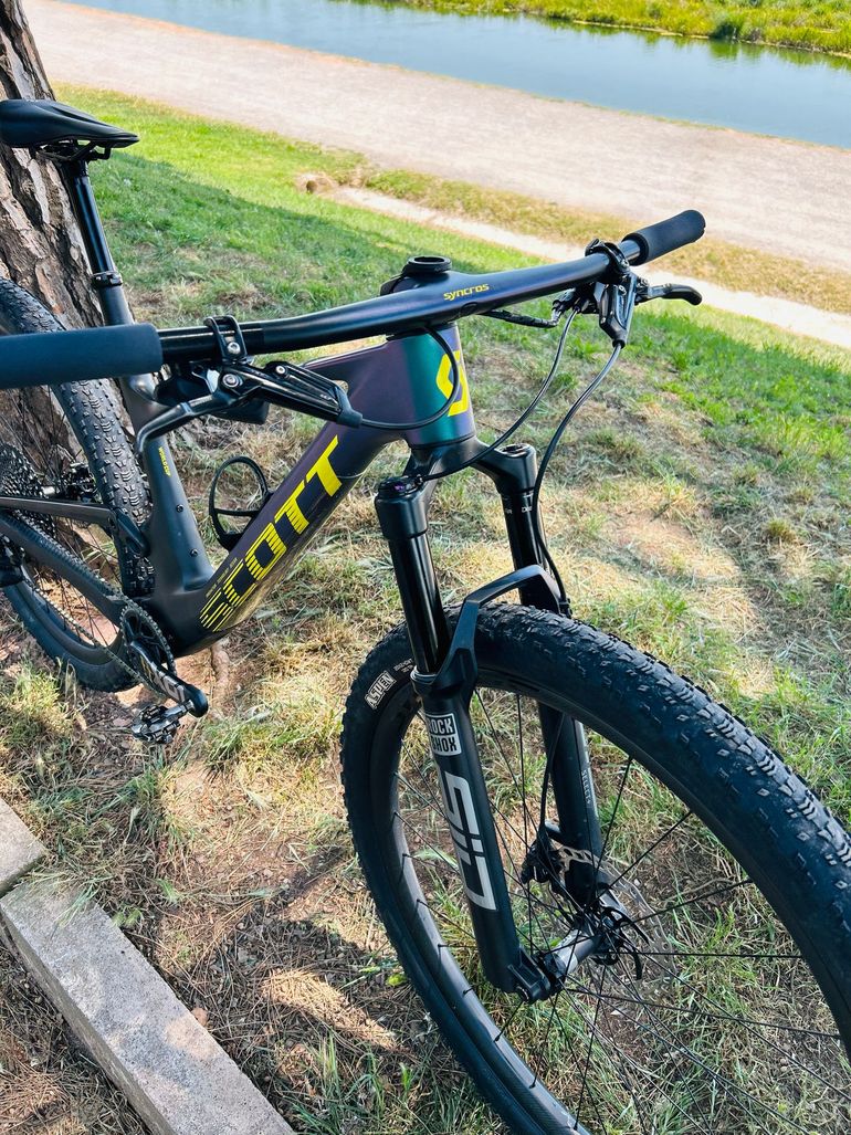 Used Scott Spark RC World Cup 2022 2022 Mountainbike, Blue, 29 — image 4 of 7