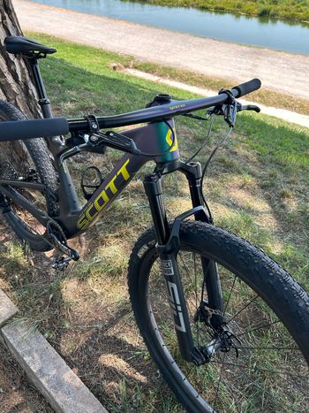 Used Scott Spark RC World Cup 2022 2022 Mountainbike, Blue, 29 — image 7 of 7