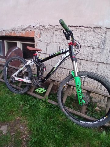 Gebrauchtes Dirtparada extaza Custom Shimano SLX 2014 Mountainbike, Grün — Bild 7 von 7