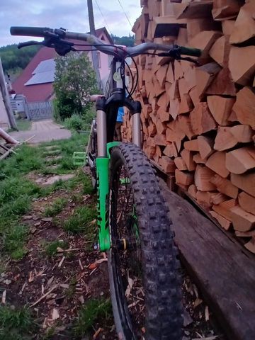 Gebrauchtes Dirtparada extaza Custom Shimano SLX 2014 Mountainbike, Grün — Bild 6 von 7