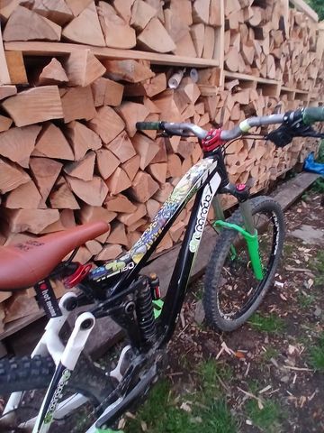 Gebrauchtes Dirtparada extaza Custom Shimano SLX 2014 Mountainbike, Grün — Bild 4 von 7
