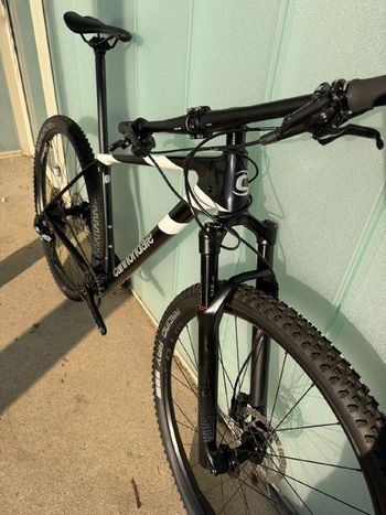 Used Cannondale F-Si Carbon 5 2020 2020 Mountainbike, Negro — image 3 of 21