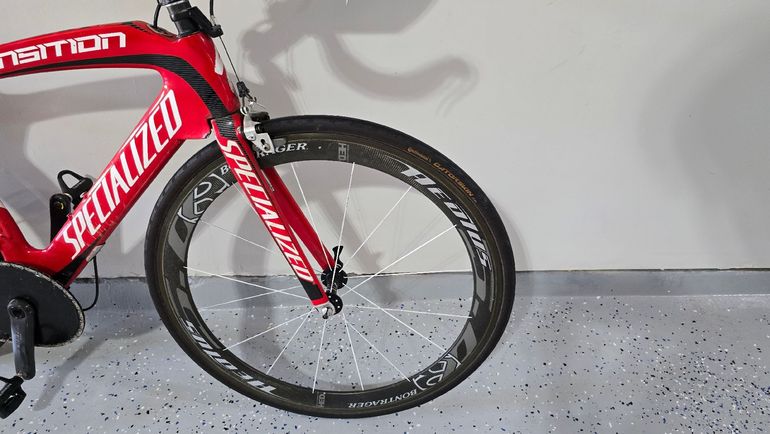 Used Specialized S-Works Transition 2009 2009 Road & Gravel, Red — image 6 of 7