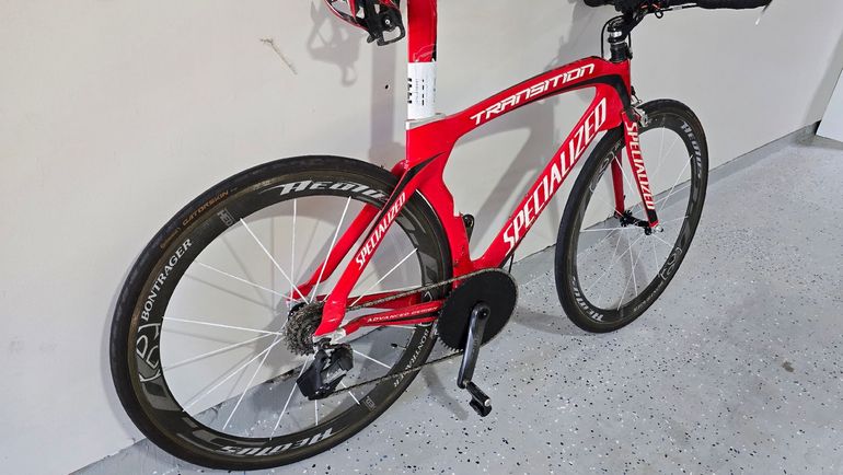 Used Specialized S-Works Transition 2009 2009 Road & Gravel, Red — image 5 of 7