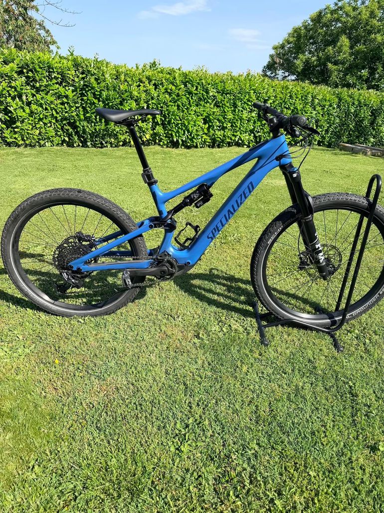 Used Specialized SPECIALIZED TURBO LEVO SL EXPER COMP CARBON 2023 Mountainbike, Blue — image 1 of 11