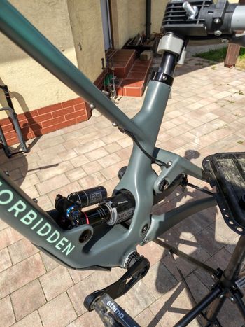 Used Forbidden Dreadnought GX RS S Mullet 2024 Frameset 2024 Mountainbike — image 2 of 8