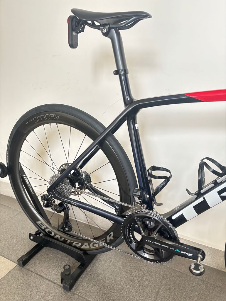Used Trek Émonda SLR 9 2022 2022 Road & Gravel, Blau — image 8 of 12